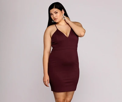 Plus Midnight Dreams Bodycon Dress