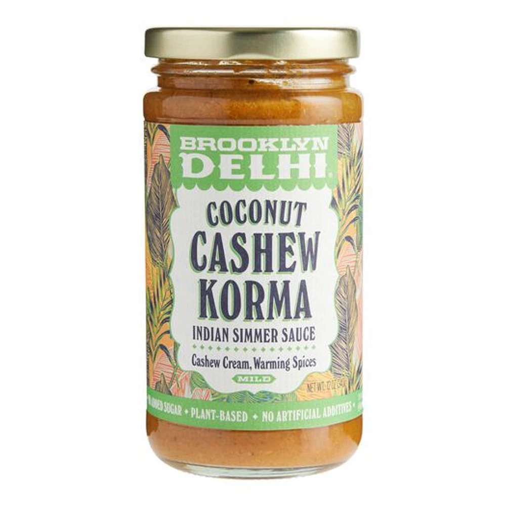 World Market Brooklyn Delhi Coconut Cashew Korma Indian Simmer Sauce | The  Market Place