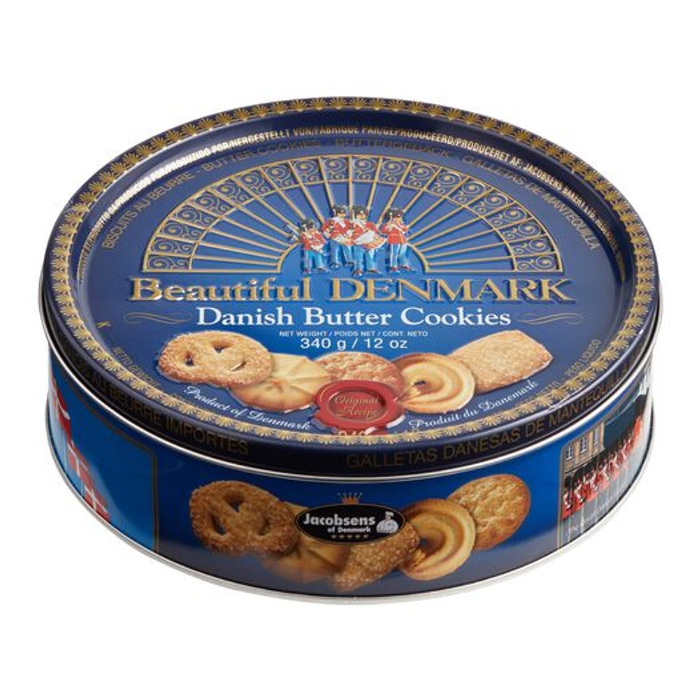 World Market Jacobsens Beautiful Denmark Danish Butter Cookies Tin | The  Market Place