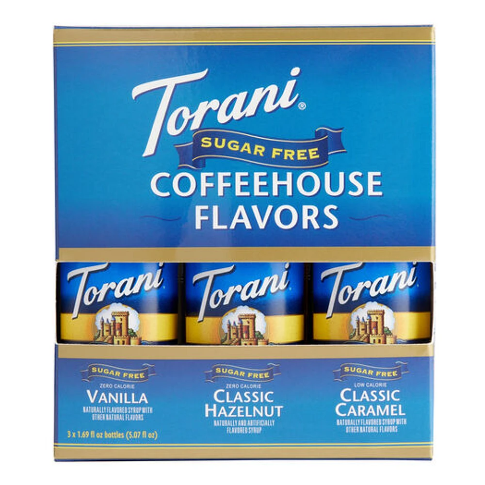 World Market Torani Mini Sugar Free Coffeehouse Syrup Sampler 3 Pack | The  Market Place