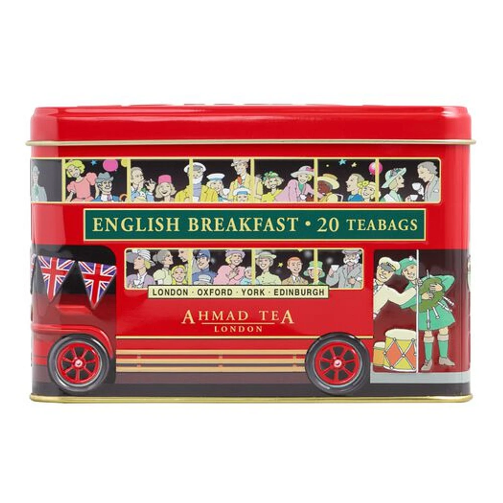 World Market Ahmad London Bus English Breakfast Tea Tin 20 Count | The  Market Place