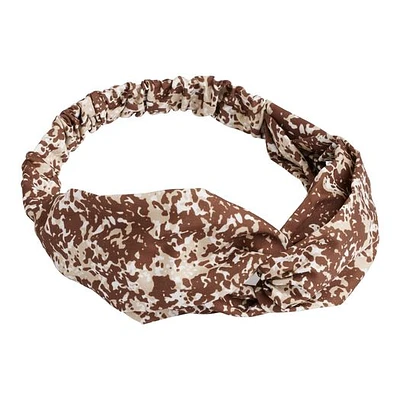 Brown Space Dye Knotted Headband