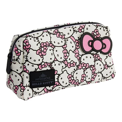 Hello Kitty Faux Leather Makeup Bag