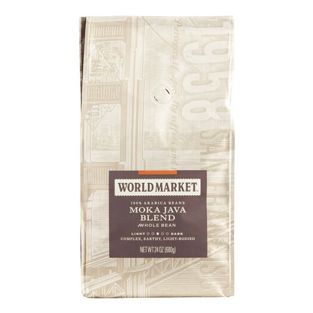 World Market® Moka Java Blend Whole Bean Coffee 24 Oz. | The Market Place