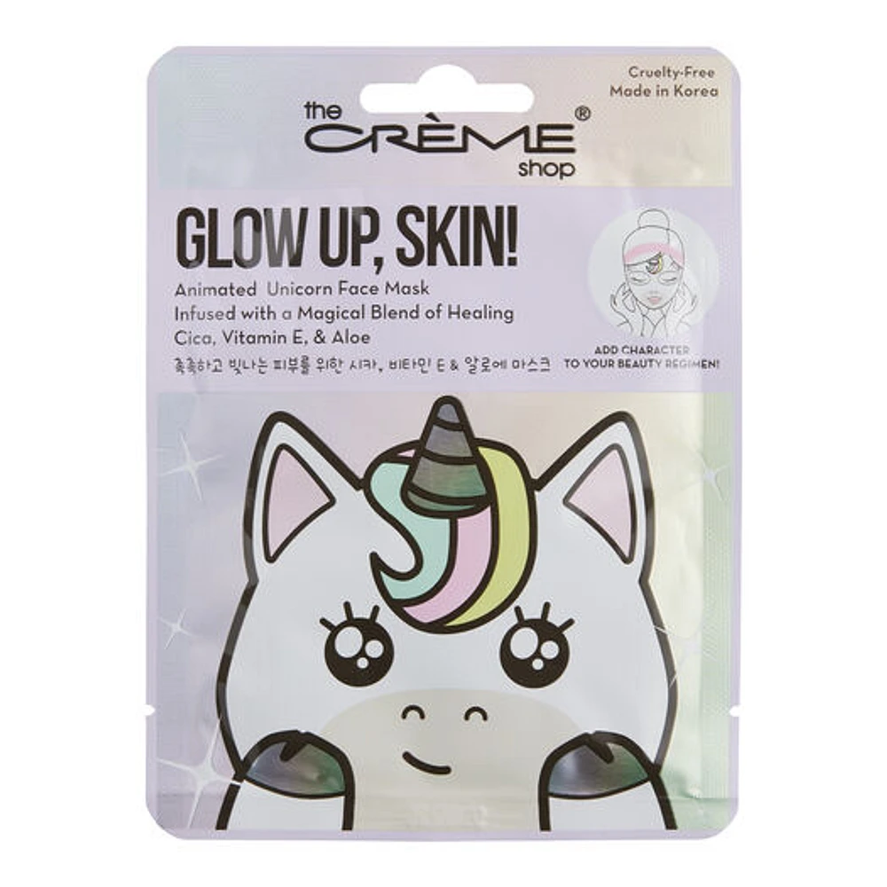 World Market Creme Shop Animated Unicorn Korean Beauty Sheet Mask | The  Market Place