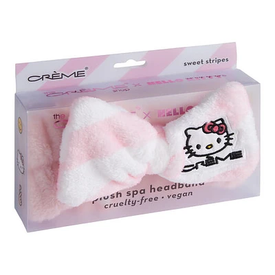 Creme Shop Hello Kitty Plush Spa Headband with Bow