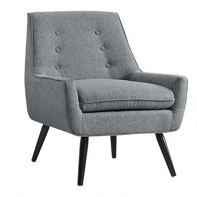 Brooks Tufted Flannel Upholstered Chair