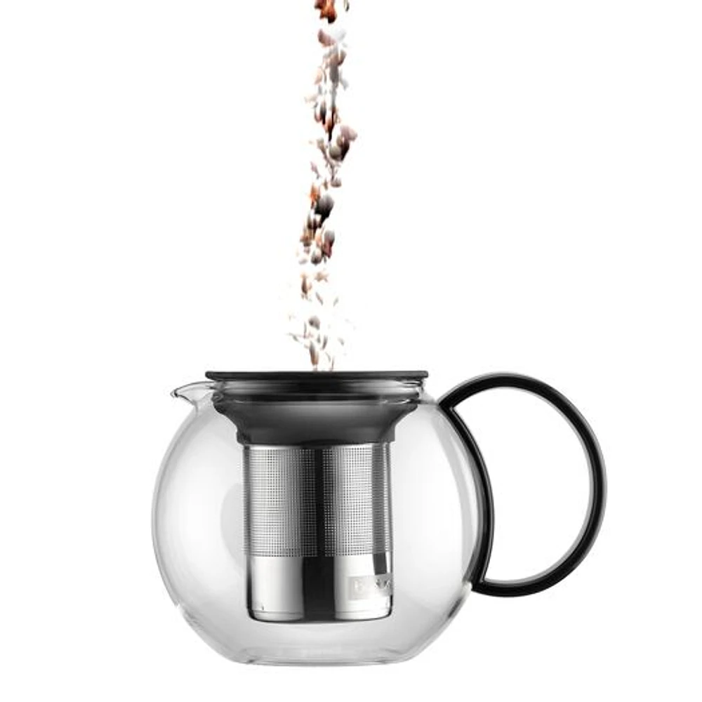 World Market Bodum Assam Glass and Stainless Steel Tea Press | The Market  Place