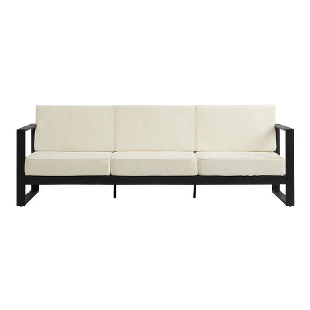 World Market Segovia Black Metal Outdoor Couch - World Market in Irvine, CA