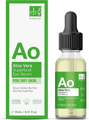 Sérum de Olhos DR BOTANICALS Aloe Vera Superfood Eye Serum (15 ml)