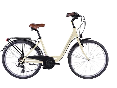 Bicicleta OTTE de Cidade Stellar 26' (Creme)