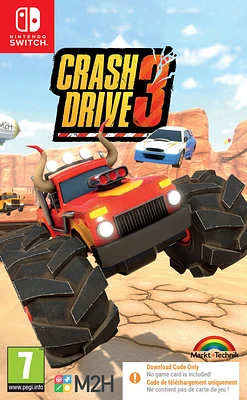 Jogo Nintendo Switch Crash Drive 3 (Código de Descarga na Caixa)