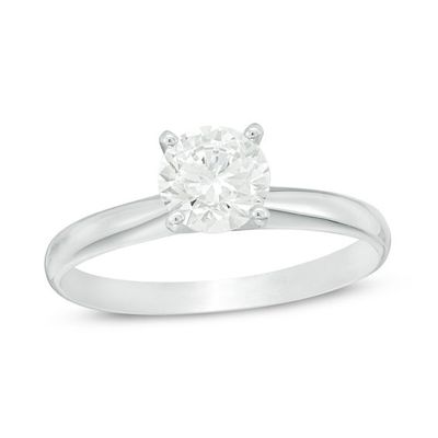 CT. Certified Diamond Solitaire Engagement Ring in 14K Gold