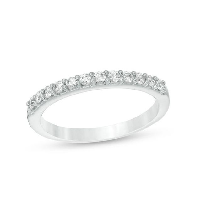 1/3 CT. T.w. Diamond Band in 18K White Gold