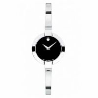 Ladies' Movado Bela Stainless Steel Bangle Watch (Model: 0605853)