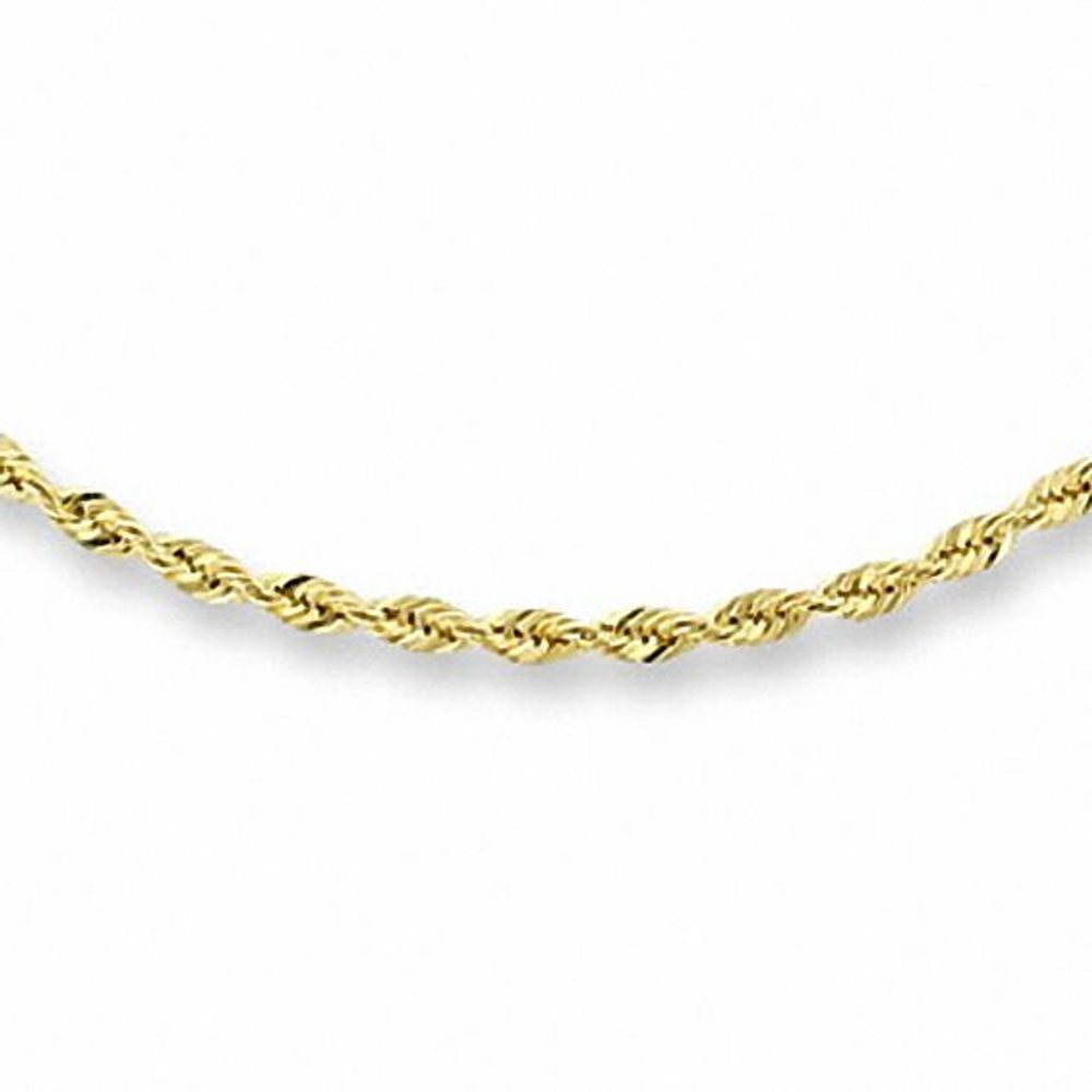 glitter gold rope chain