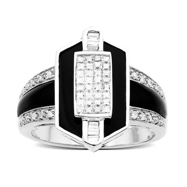 1/2 CT. T.w. Fashion Diamond Ring in 14K White Gold