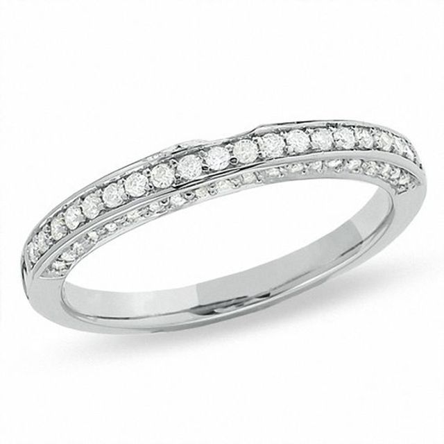 1/5 CT. T.w. Diamond Band in 14K White Gold