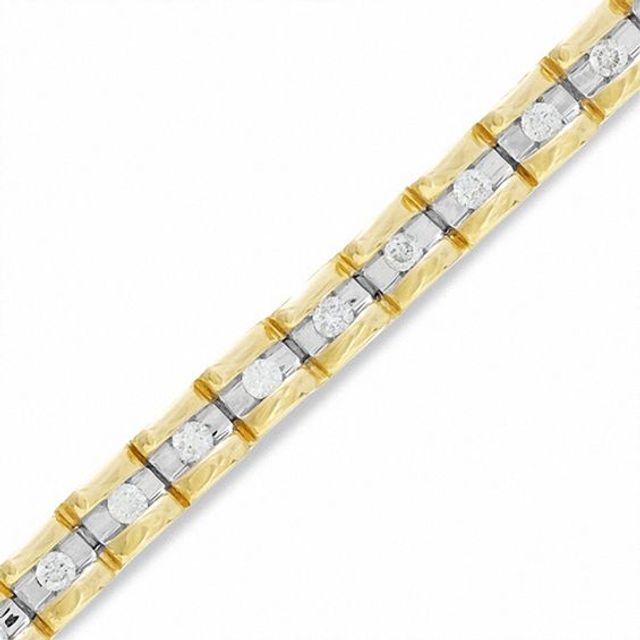 3/4 CT. T.w. Diamond Bracelet in 14K Gold