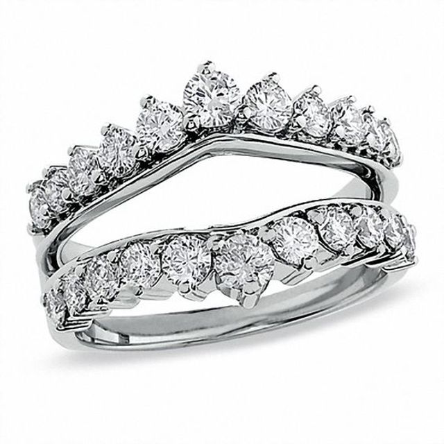 Celebration LuxÂ® 1-1/2 CT. T.w. Diamond Solitaire Enhancer in 18K White Gold (I/Si2)