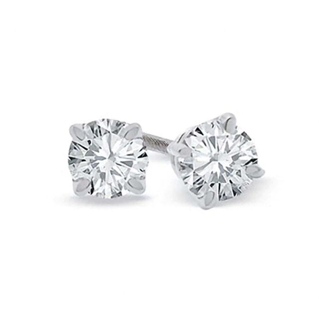 3/4 CT. T.w. Certified Diamond Solitaire Stud Earrings in Platinum (I/Vs2)
