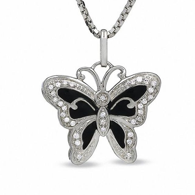 25X Believe Brilliance Crystal Silver Plate Butterfly Necklace & Earrings 1  Case - La Paz County Sheriff's Office 