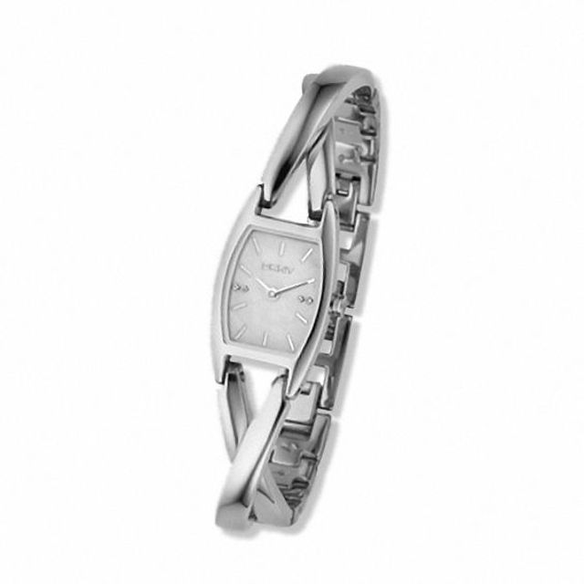 Ladies' Dkny Crossover Bracelet Watch with Mother-of-Pearl Dial(Model: Ny4631)