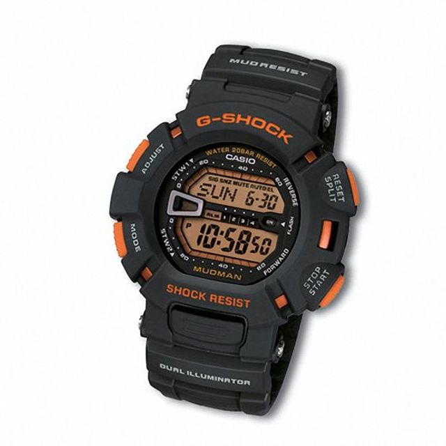 Men's Casio Digital Mudman G-Shock Watch (Model: G9000Mx