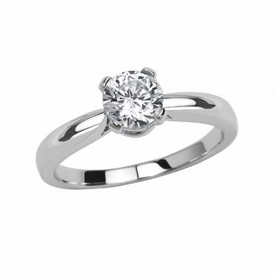 1-3/4 CT. T.w. Trillion-Cut Quad Diamond Engagement Ring in 18K White Gold