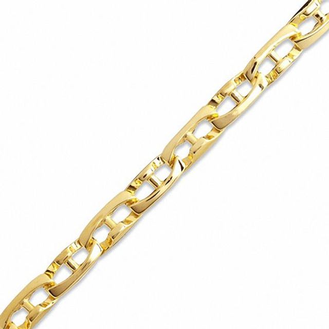 Zales Men's 9.2mm Cuban Link Bracelet in 10K Gold - 9.0