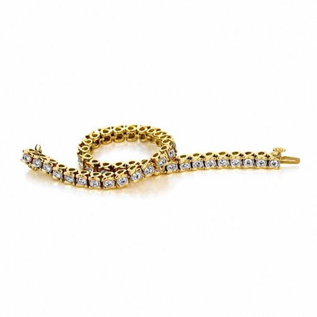 1 CT. T.w. Diamond Tennis Bracelet in 14K Gold (I/I2)