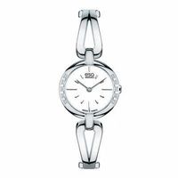 Ladies' ESQ Movado Corbel Diamond Accent Bangle Watch with White Dial (Model: 07101395)