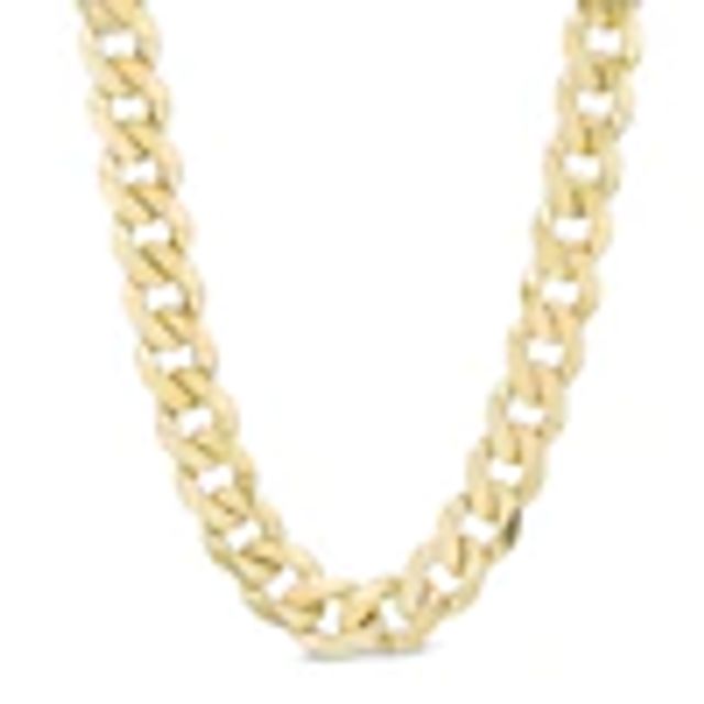 Zales Men's 7.6mm Curb Chain Necklace