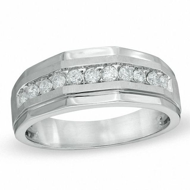1 CT. T.w. Diamond Ring in 10K White Gold