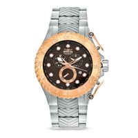 Men's Invicta Pro Diver Chronograph Two-Tone Watch with Brown Dial (Model: 12940)