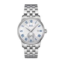 Men's MidoÂ® Baroncelli II Automatic Watch with Silver-Tone Dial (Model: M8600.4.21.1)