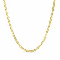 1.0mm Box Chain Necklace in 14K Gold