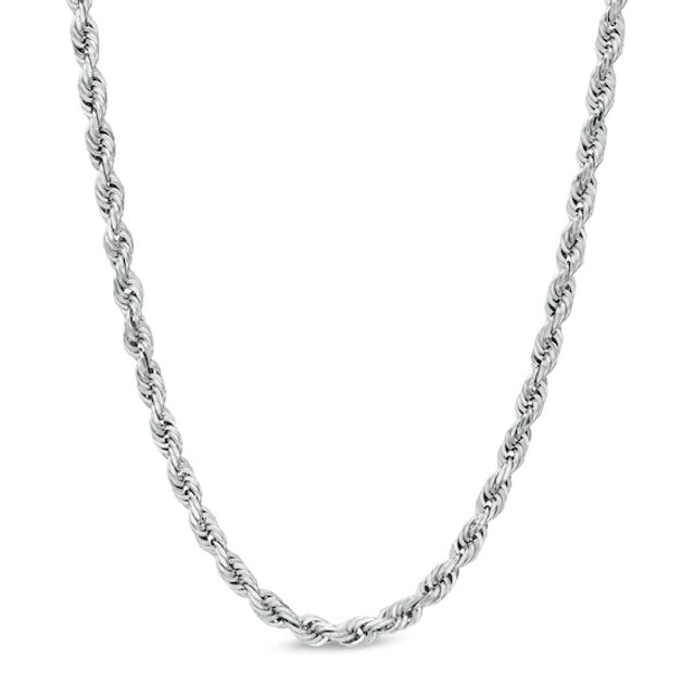 2.5mm Rope Chain Necklace in 14K Gold