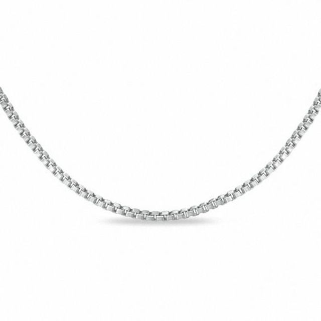 0.8mm Box Chain Necklace in 10K Gold