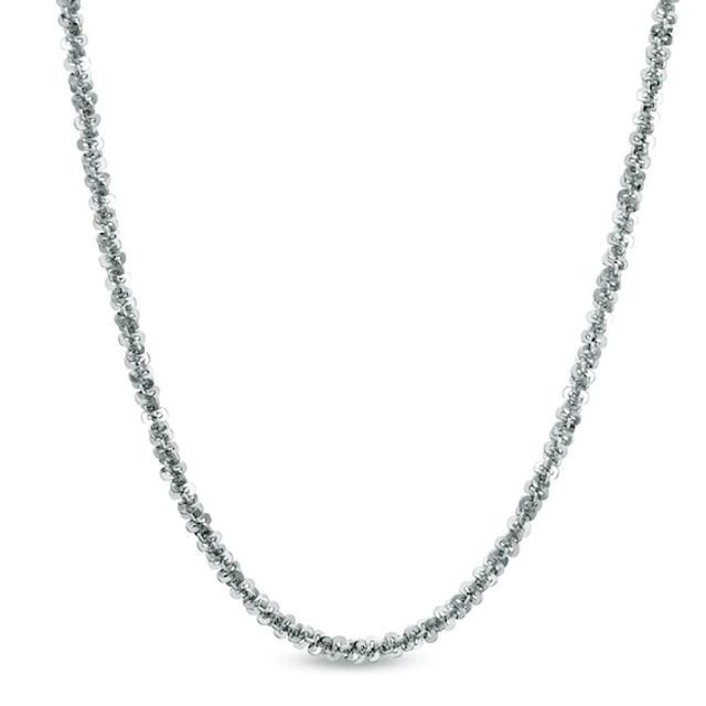 1.5mm Sparkle Chain Necklace in Sterling Silver - 16"