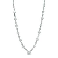2 CT. T.w. Diamond Fashion Necklace in 10K White Gold