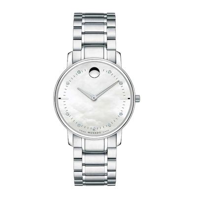 Ladies' Movado TC Thin Diamond Watch (Model: 606691)