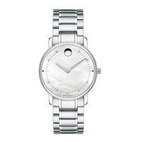 Ladies' Movado TC Thin Diamond Watch (Model: 606691)