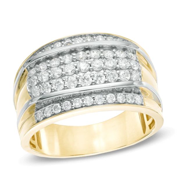 Men's 1 CT. T.w. Diamond Ring in 10K Gold