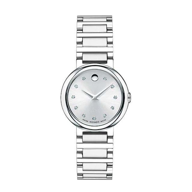 Ladies' Movado ConcertoÂ® Diamond Accent Watch (Model: 606789)