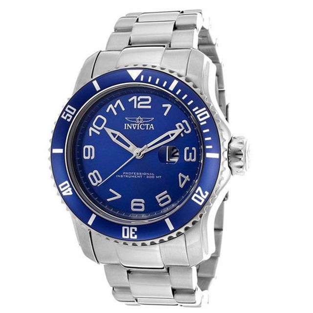 Men's Invicta Pro Diver Watch with Blue Dial (Model: 15073)