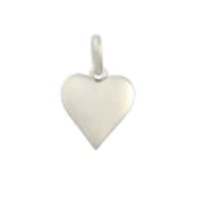 Personality Charms Heart Charm in Sterling Silver