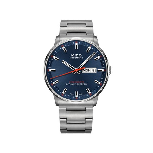 Men's MidoÂ® Commander II Automatic Watch with Blue Dial (Model: M021.431.11.041.00)