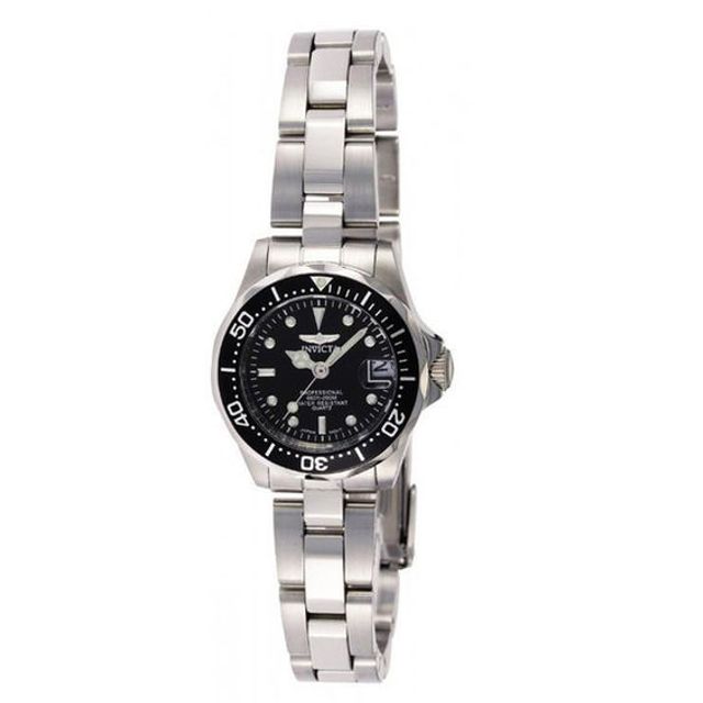 Ladies' Invicta Pro Diver Watch with Black Dial (Model: 8939)