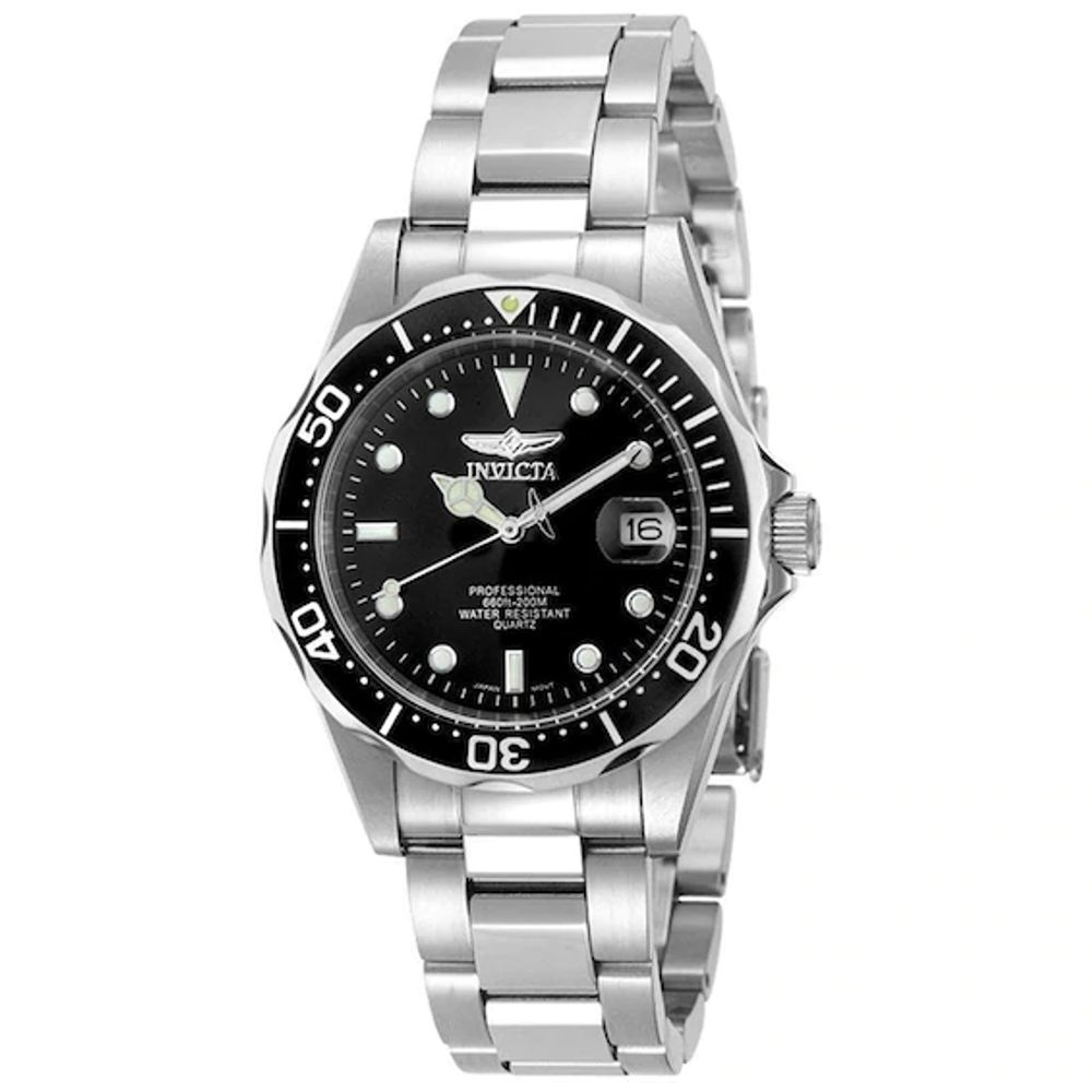 Men's Invicta Pro Diver Watch with Black Dial (Model: 8932)